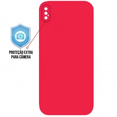 Capa para iPhone X e XS - Emborrachada Protector Pink